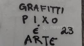 Kobra has an almost 15-year-old mural erased at Morumbi in Sao Paulo, Brazil