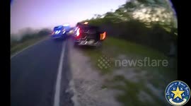 Human Smugglers Lead Texas Troopers On High-Speed Pursuit In Kinney County, TX, USA