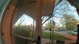 Neighbor kicks in door to save kids and dog from a house fire!