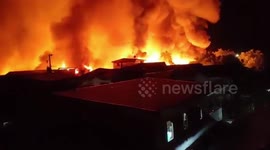 Fire destroys more than 170 houses leaving hundreds homeless in the Philippines