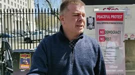 Protest held in London calling NATO a 'terrorist organisation'