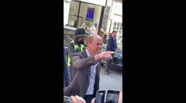 William and Kate greet eager crowds after having lunch at Indian restaurant in Birmingham