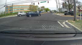 Reckless Driving: Frantic Driving Ends in Crash After Driver Clips Curb