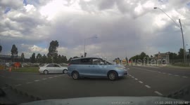 Close Call: Carelessness by a Driver Nearly Results in an Awful Crash