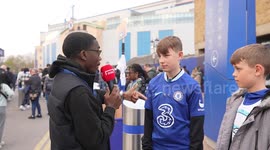 Chelsea Fans Rank Mason Mount, Juan Mata and Oscar outside Stamford Bridge