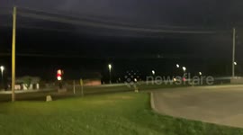 Tornado touches down near Purcell, Oklahoma causing power outages