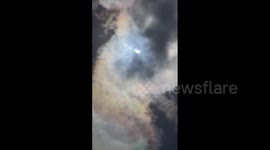 Rare Hybrid Solar Eclipse: Skygazers Gather To Witness Celestial Event 2
