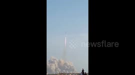 SpaceX Starship rocket explodes minutes after liftoff in test flight