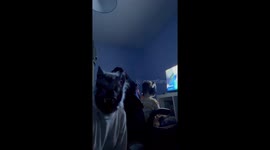 Mother pulls a scare prank on her son, Hilarious Reaction