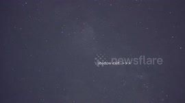 newest SpaceX Starlink satellite train group 6-2 seen 2 days after Florida launch