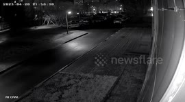 CCTV footage shows moment Russian warplane bombs its own city