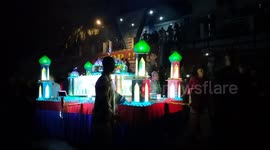 Indonesia Muslims celebrate Eid Al-Fitri in Batam, Riau Islands province, Indonesia on April 21, 2023.