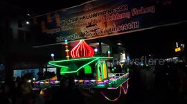Indonesia Muslims celebrate Eid Al-Fitri in Batam, Riau Islands province, Indonesia on April 21, 2023.