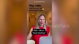 Corporate trainer says 'quiet quitting' could result in MORE respect from colleagues and bosses