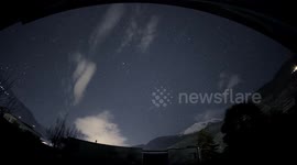 Two Lyrid meteors captured days ahead of larger meteor shower