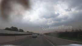 GoPro Captures What It's Like to Drive Through a Dust Storm