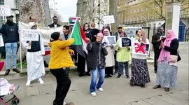 Protest: Stop the War in Sudan, London, UK