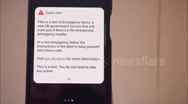 UK Government test new Mobile Emergency Alert system