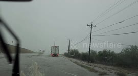 Intense Flash Flood Hits Texas