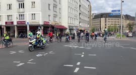Germany: Climate Activists Block Streets Across Berlin