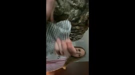 Loving parents sneak into daughter's place in her absence to give her an awesome birthday surprise