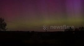 Northern Lights captured in southern parts of the UK as significant solar storm strikes