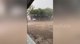 Heat wave gives way to tropical storms with heavy downpours in Thailand