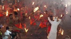 Holy smoke: This India fire festival warms the senses
