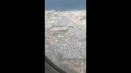 Aerial view of somalias Mogadishu