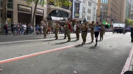 ANZAC Day Parade in Sydney, Australia