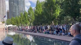 ANZAC Day Commemoration Service in Sydney, Australia