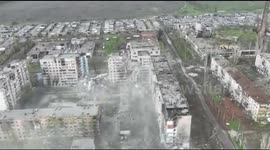 Drone footage unveils destruction of Ukrainian town of Vuhledar as Russian troops advance in Donetsk region