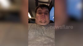 Man who couldn't walk without struggling to breathe has lost 26 stone and proudly shows off his excess skin