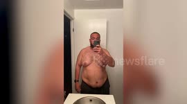 Toronto man lost a whopping 11st and documented his journey - by taking a selfie every day