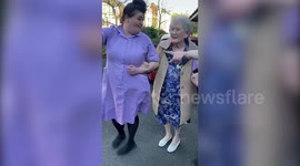 Bike-mad great-grandma rides Harley Davidson to celebrate her 90th birthday