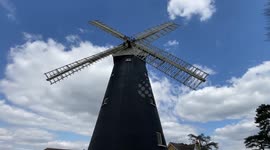 Hidden treasure: London's 170-year-old windmill reopens to visitors after three years