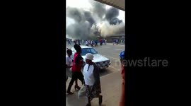 South Africa: Huge Fire Guts Shops At Palm Springs Shopping Centre In Vereeniging