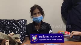 Police catch alleged thief stealing valuables from tourists in Thailand