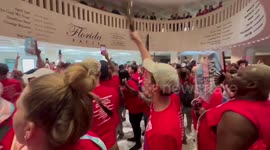 US: Drag Performers And Allies Storm Florida Capitol To Protest DeSantis, LGBTQ Bills 2