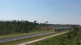 Brightline Conducts Train Testing in Orange County, USA