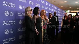 Arrivals to The 2023 Chaplin Award Gala in New York, USA