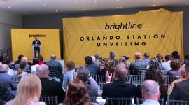 Brightline Unveils Orlando Passenger Rail Station in Orlando, USA
