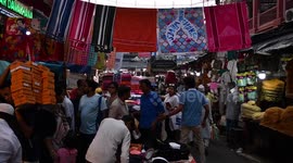 Ramadan special market in Kolkata, India