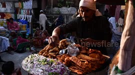 Iftar special street food in Kolkata, India