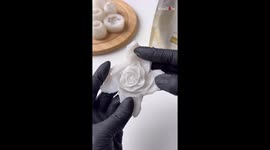 Cake artist puts her blossoming creativity to use to create an ethereal chocolate sculpture