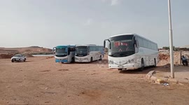 The place near Qustul land port. Egyptian Sudanese border