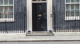 Rishi Sunak welcomes Giorgia Meloni to Downing Street despite protests against Italian PM's UK visit