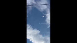 Footage emerges of Russian fighter jet that crashed in Murmansk region