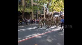 Australia: Thousands Gather For ANZAC Day Parade In Sydney 2