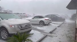 US: Storms Bring Damaging Hail To Richmond Hill, Georgia 2